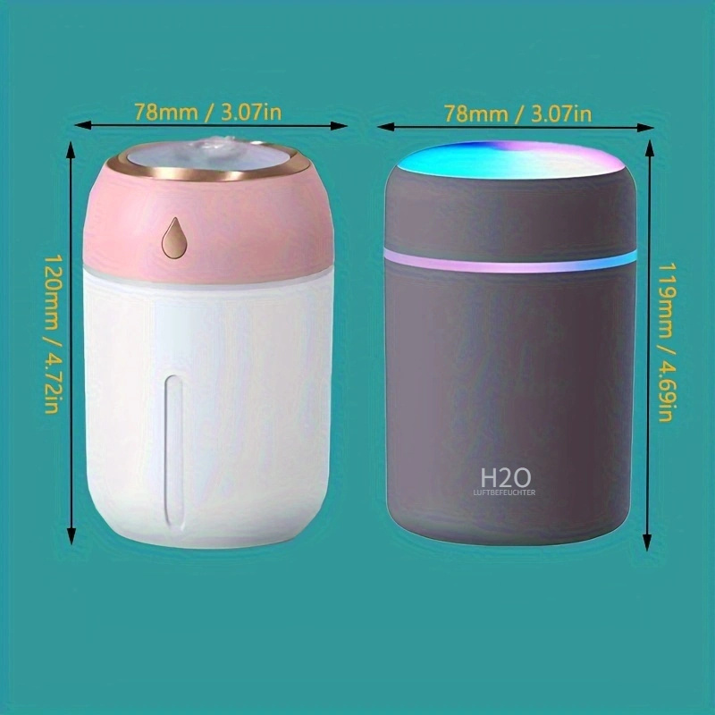 portable mini creative   air humidifier office desktop home 330ml cold large capacity atomizer car humidifier usb humidifier aromatreatment machine details 0