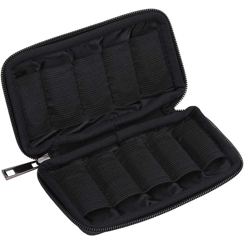 usb flash drive box   soft material holder storage bag portable bag for electronic accessories 10 slots details 4