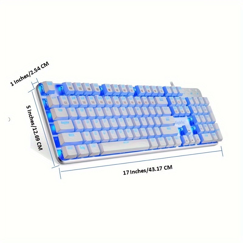   kg051   led backlit mechanical game keyboard 104 keys usb gaming keyboard for pc details 0