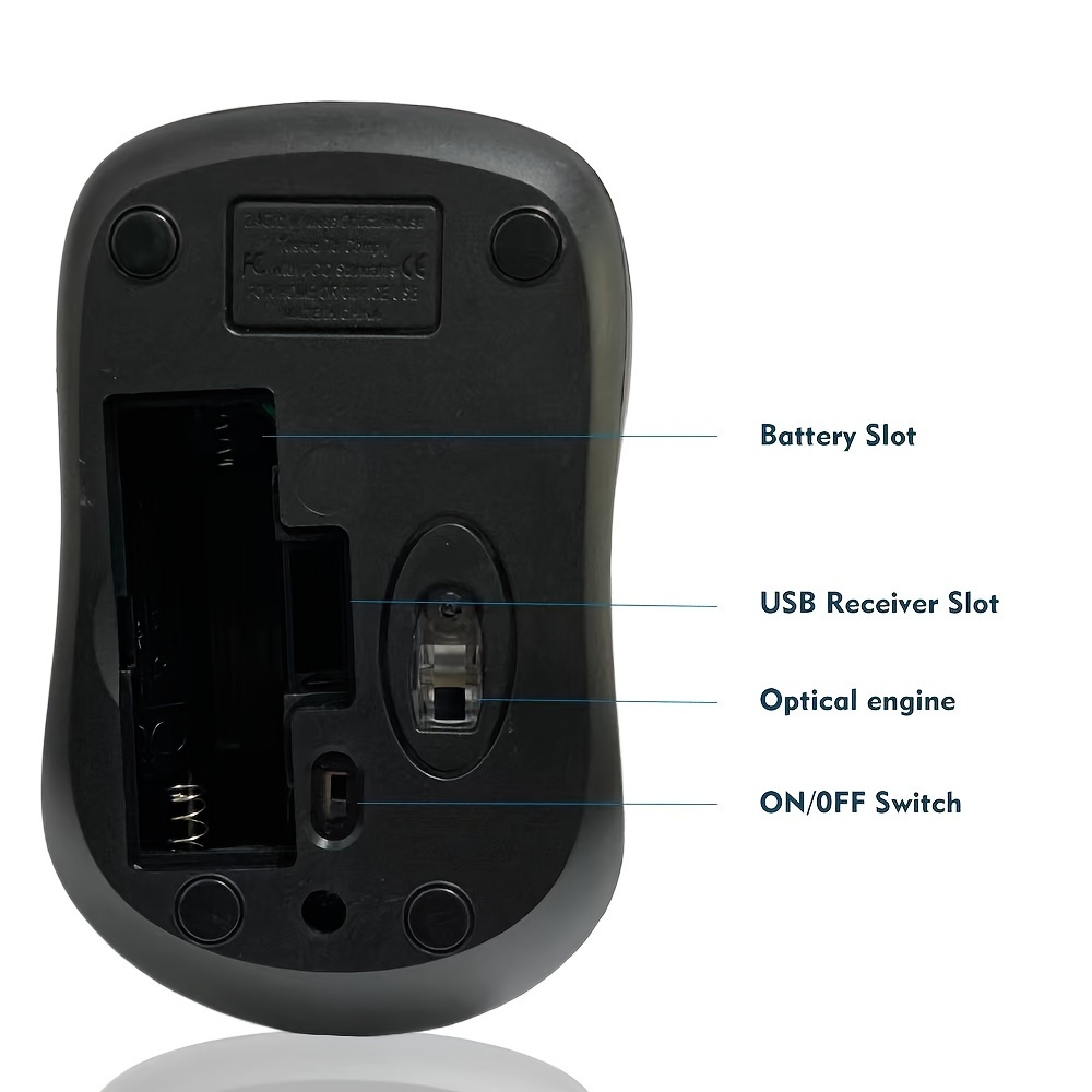 2 4g desktop and laptop wireless mouse ergonomic for   dell samsung and other   brands of laptops and desktop computers details 7