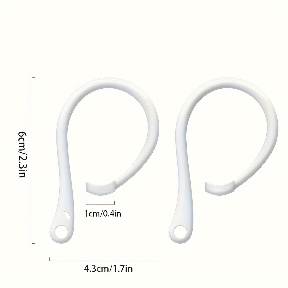 2 sets of anti drop tpu sports ear hooks for   pro 3rd and 4th generation with durable abs material details 4