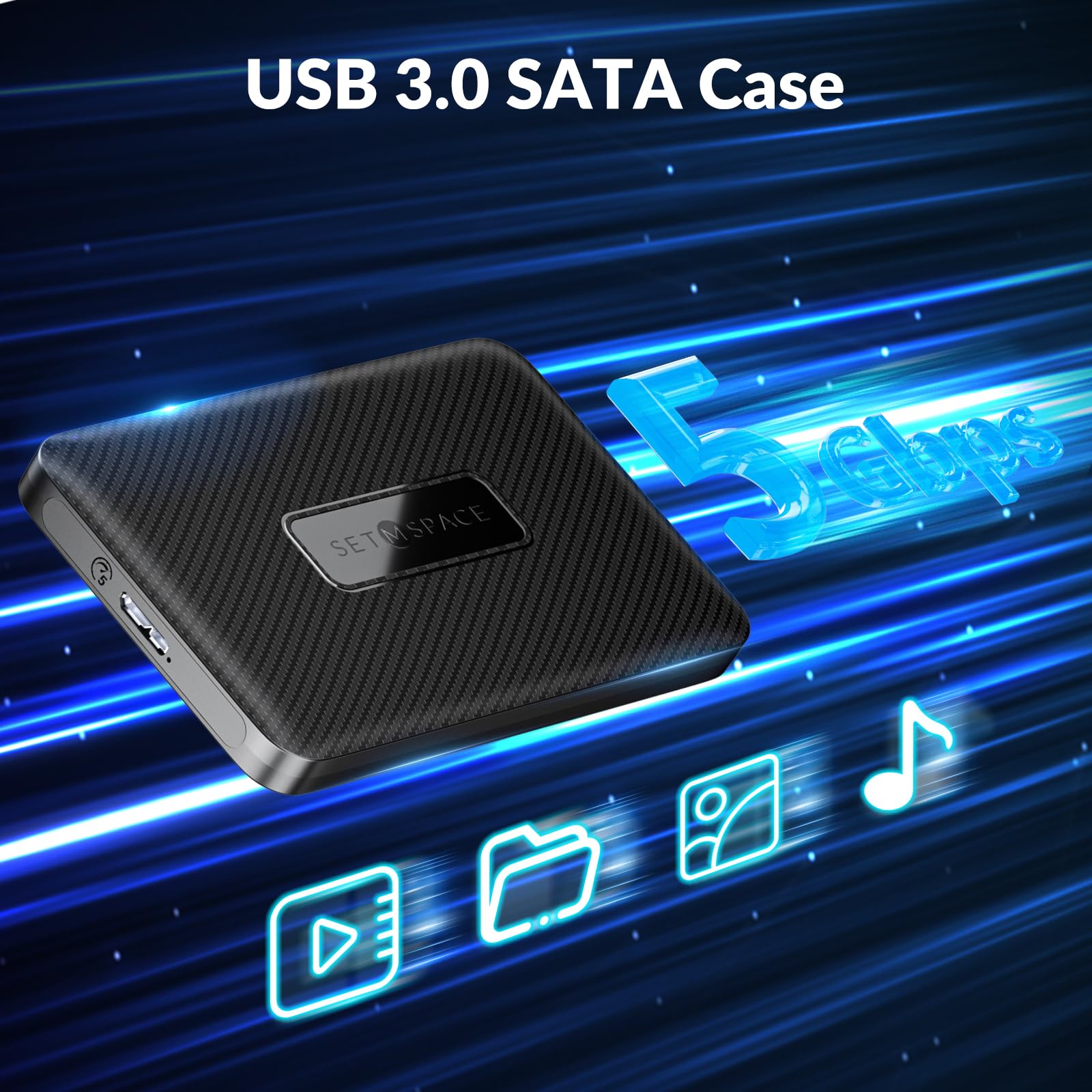 sata enclosure 2 5 external hard drive enclosure carbon fiber texture 2 5 ssd enclosure details 3